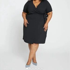 Universal Standard Crepe Wrap Dress